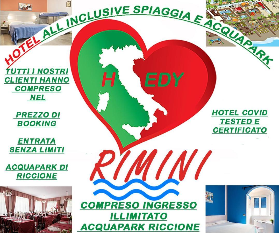 Hotel Edy Rimini Exterior foto